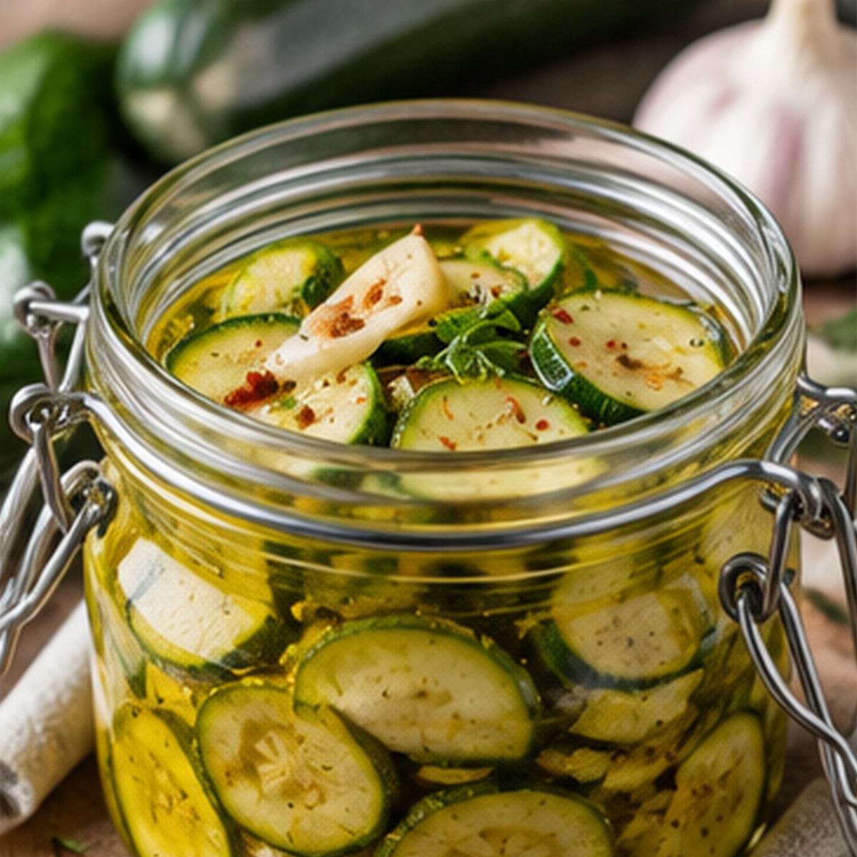Zucchine sott’olio