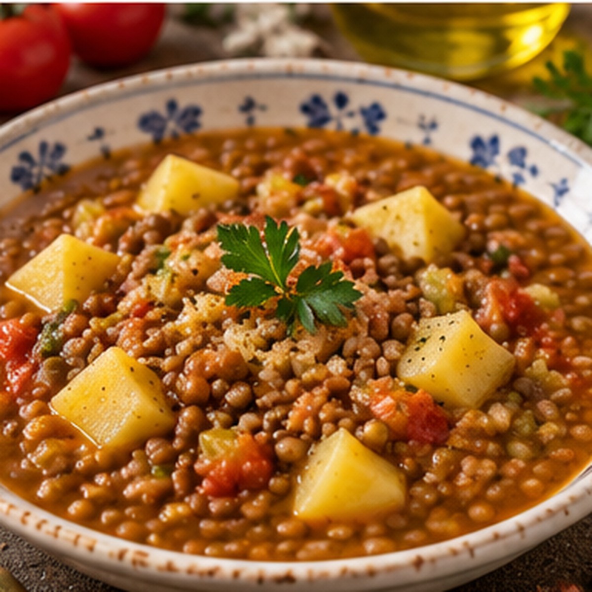 Lenticchie e patate