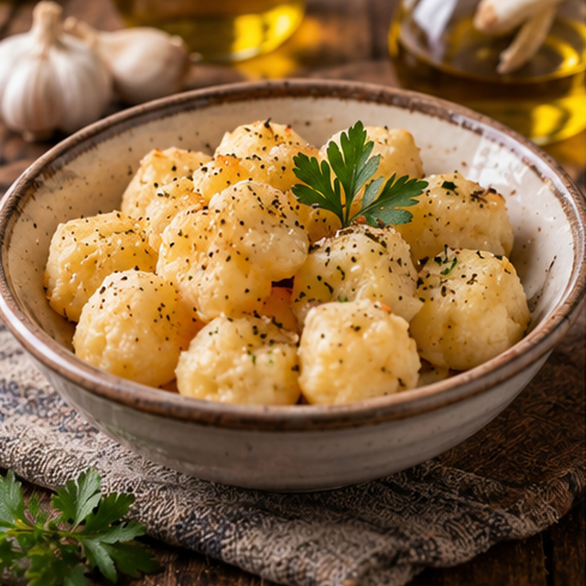 Polpettine di farina (frascatìlle)