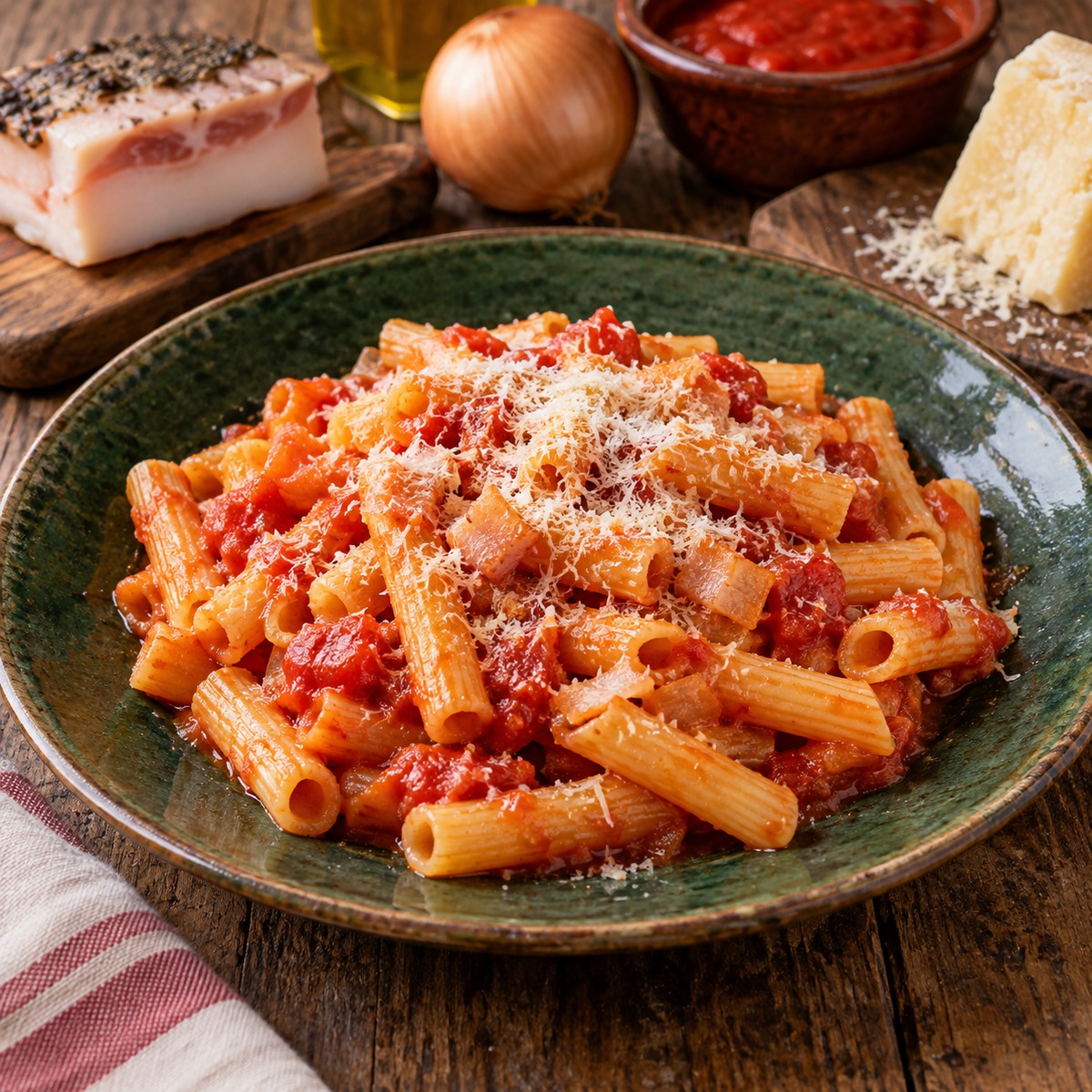 Maccheroni con lardo e formaggio (i scevélente)