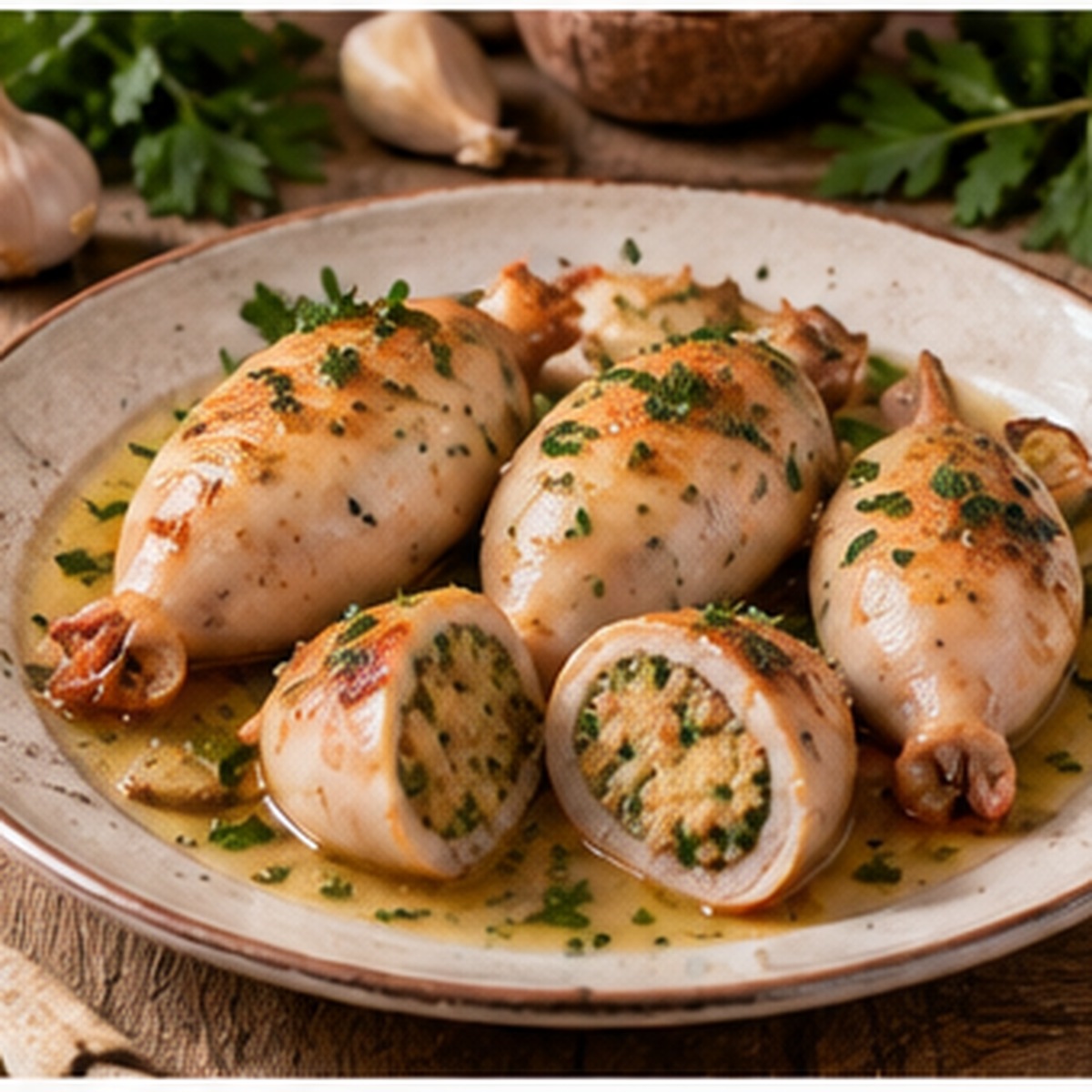 Calamaretti ripieni