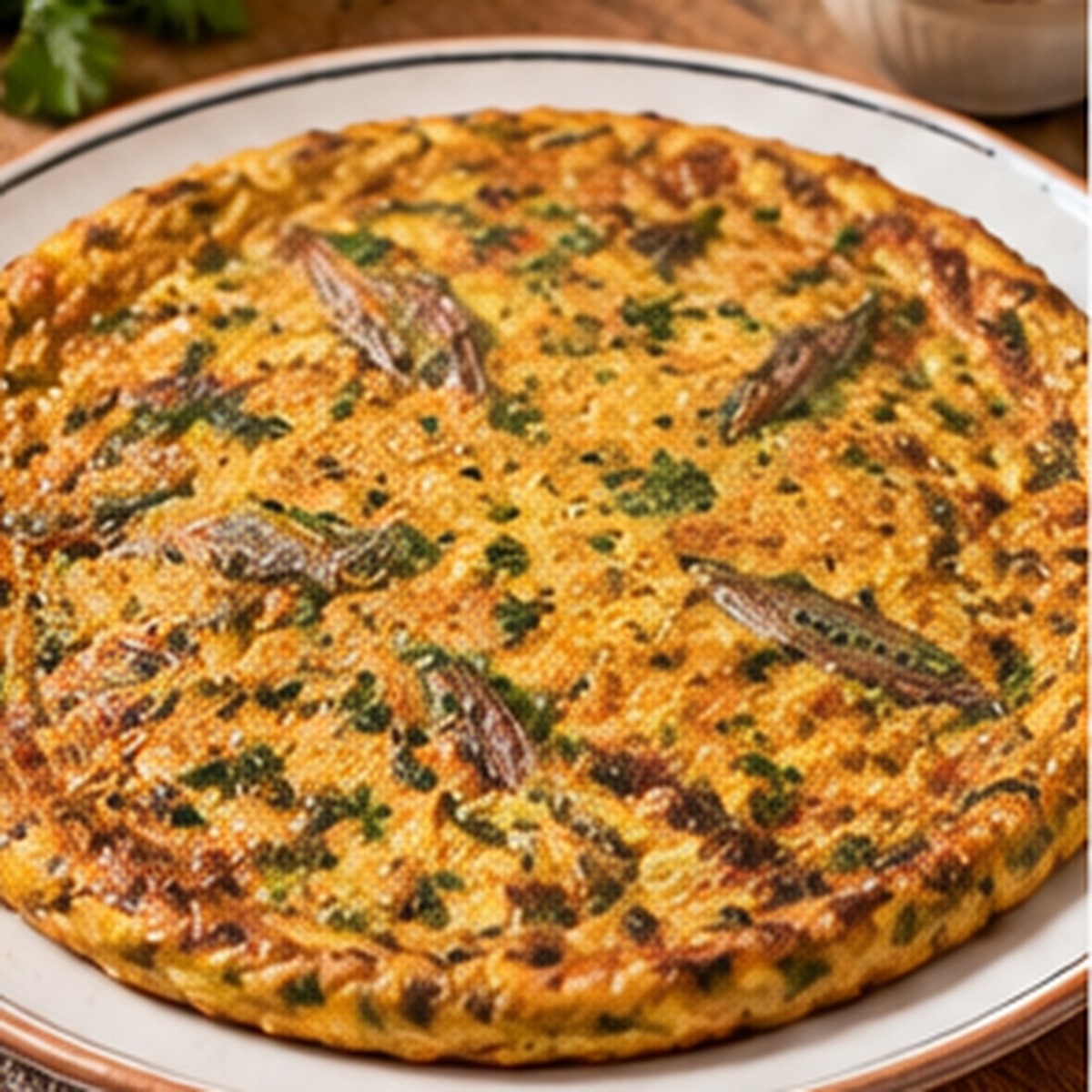 Frittata di alici Frittata di alici