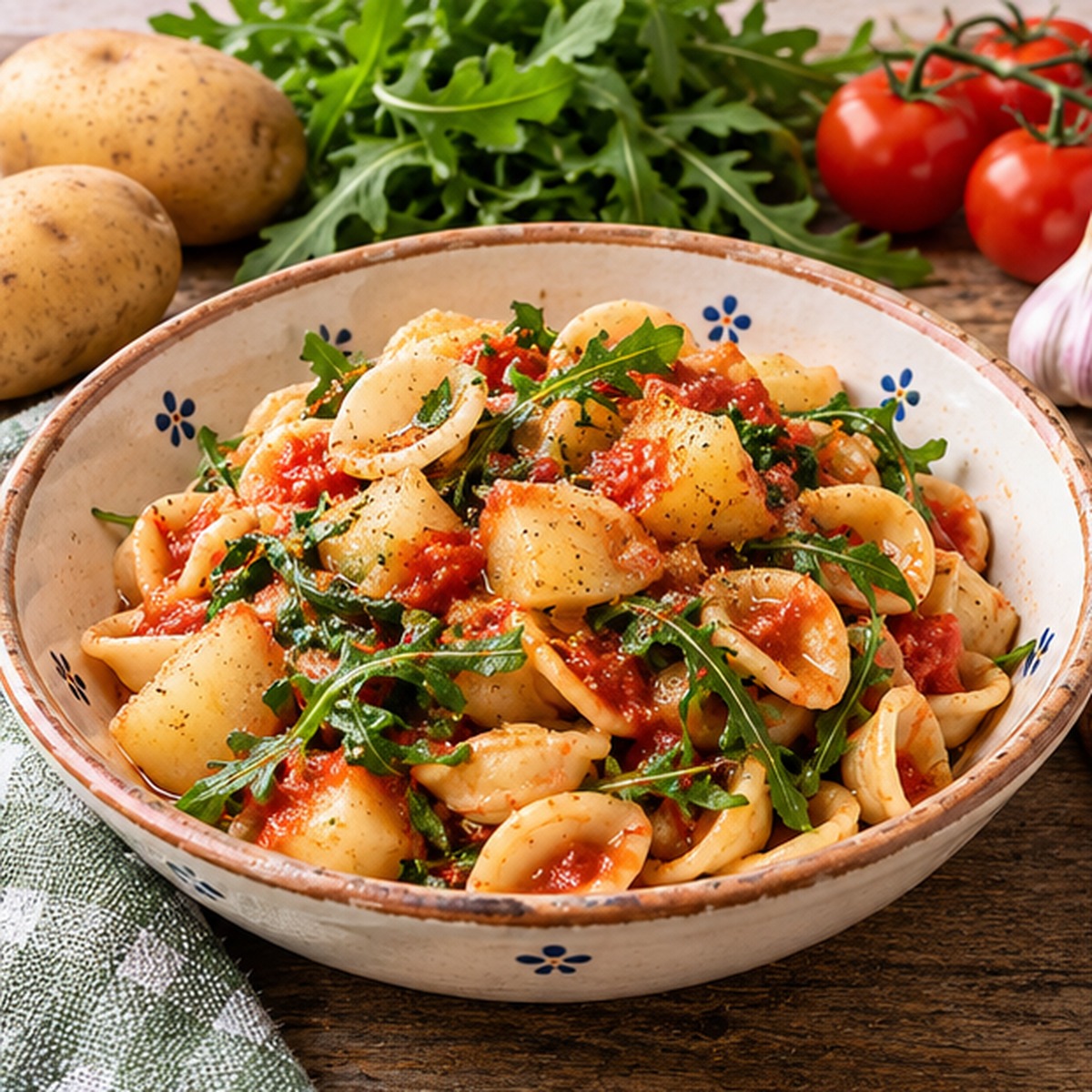 Orecchiette rucola e patate