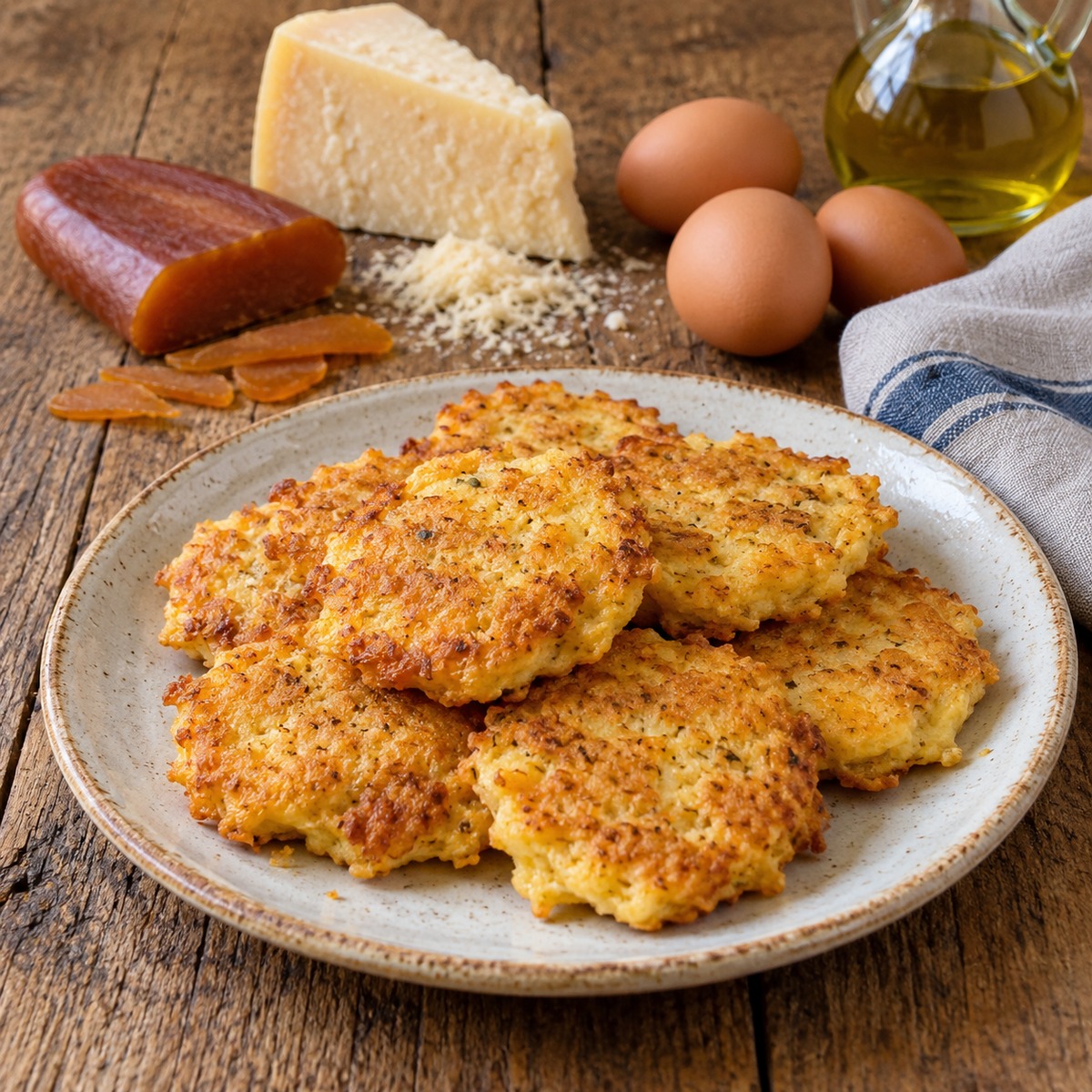 Frittatine di bottarga