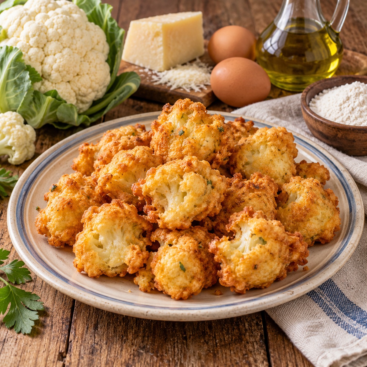 Frittelle di cavolfiore