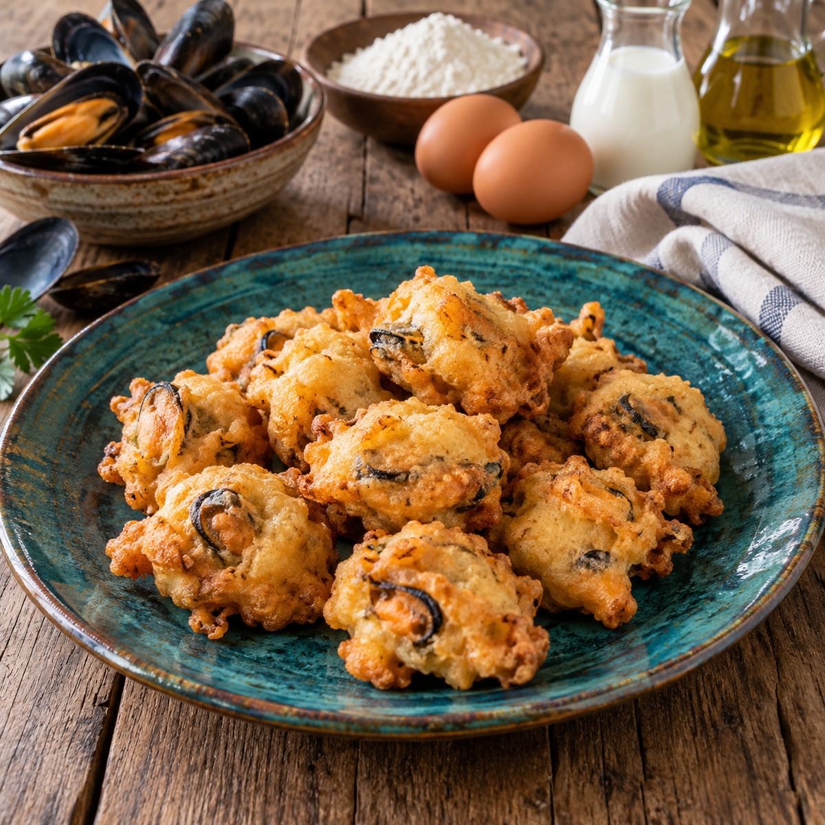 Frittelle di cozze