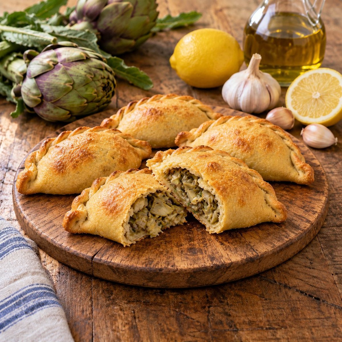 Panadinas ai carciofi