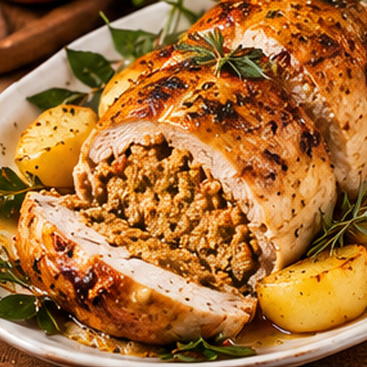 Pollo ripieno