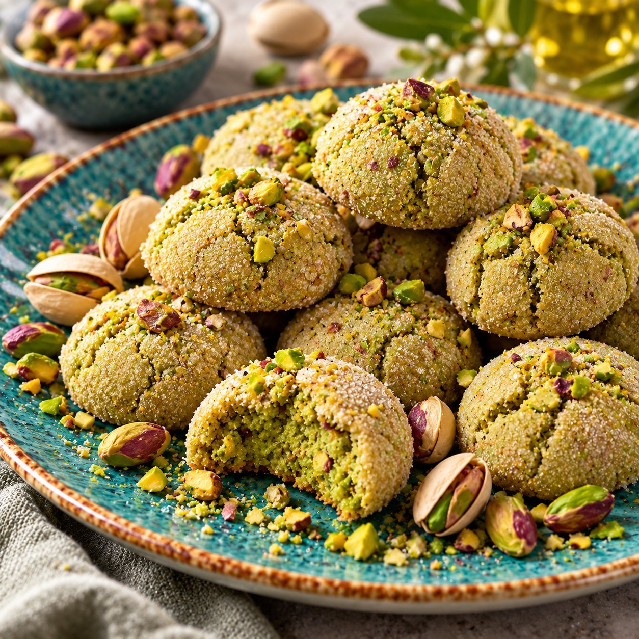 Dolcetti al pistacchio