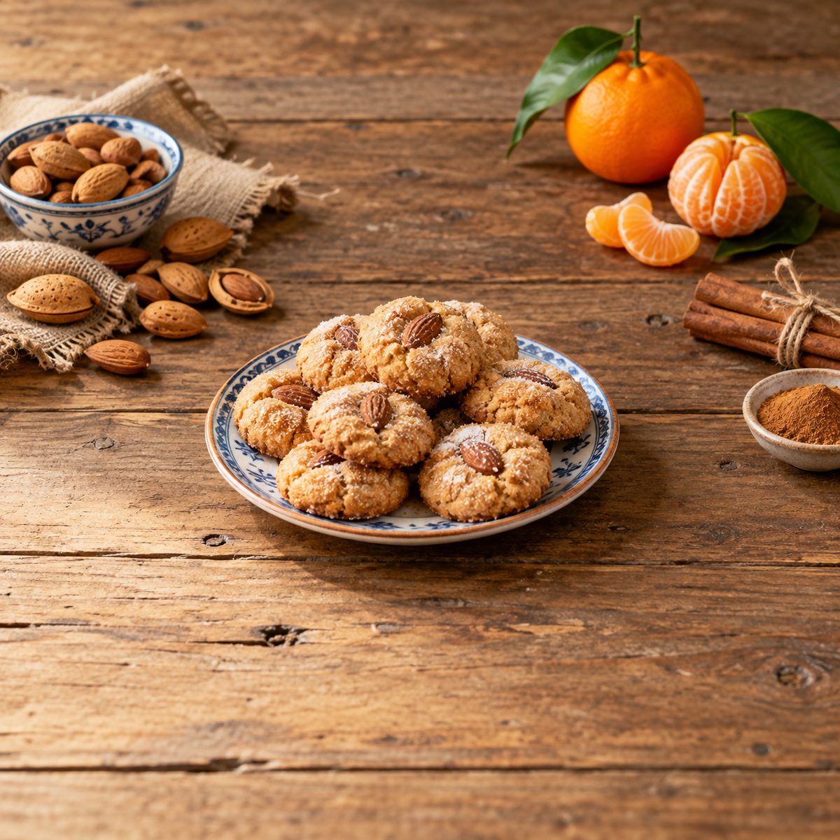 Nzuddi (Biscotti alle mandorle)