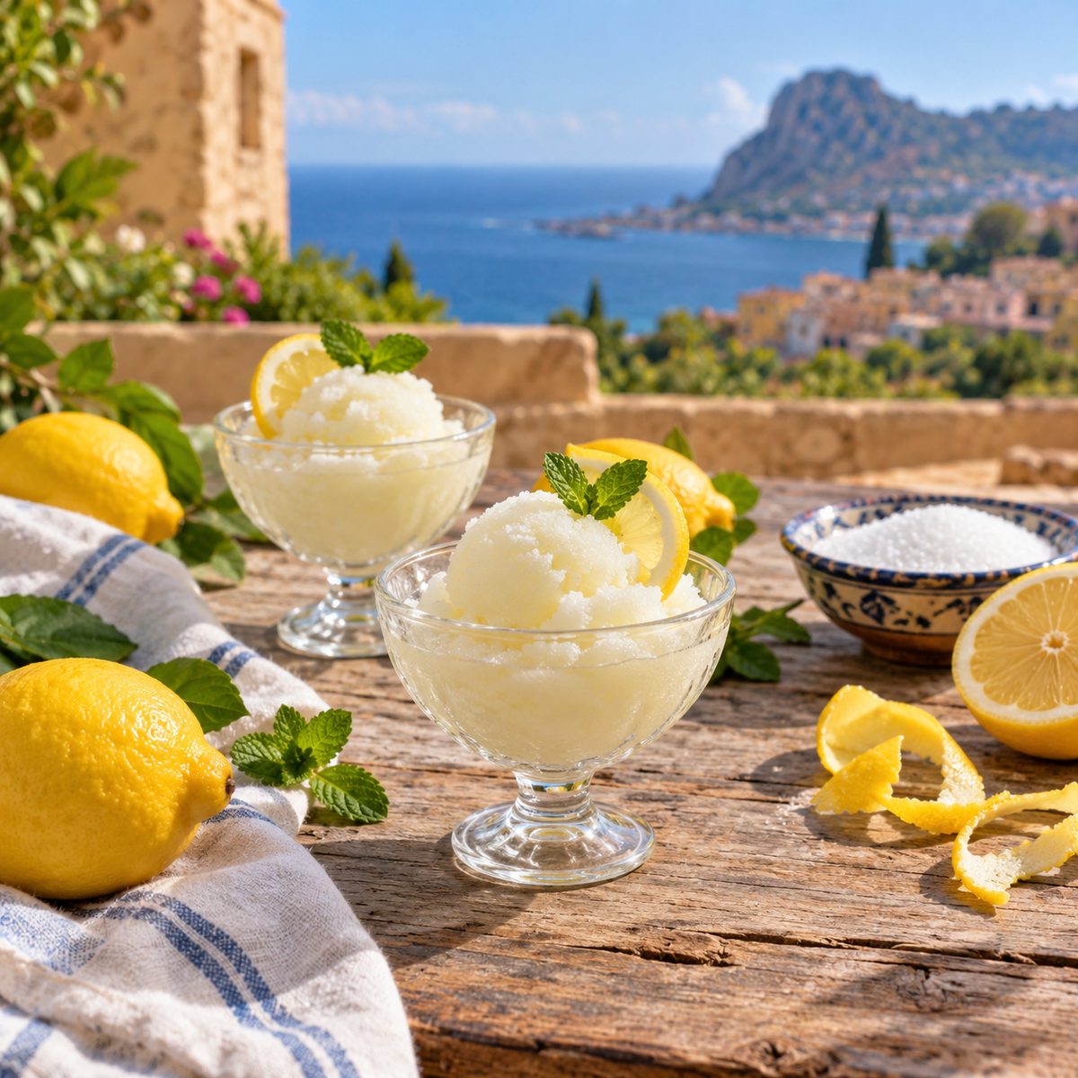 Sorbetto al limone