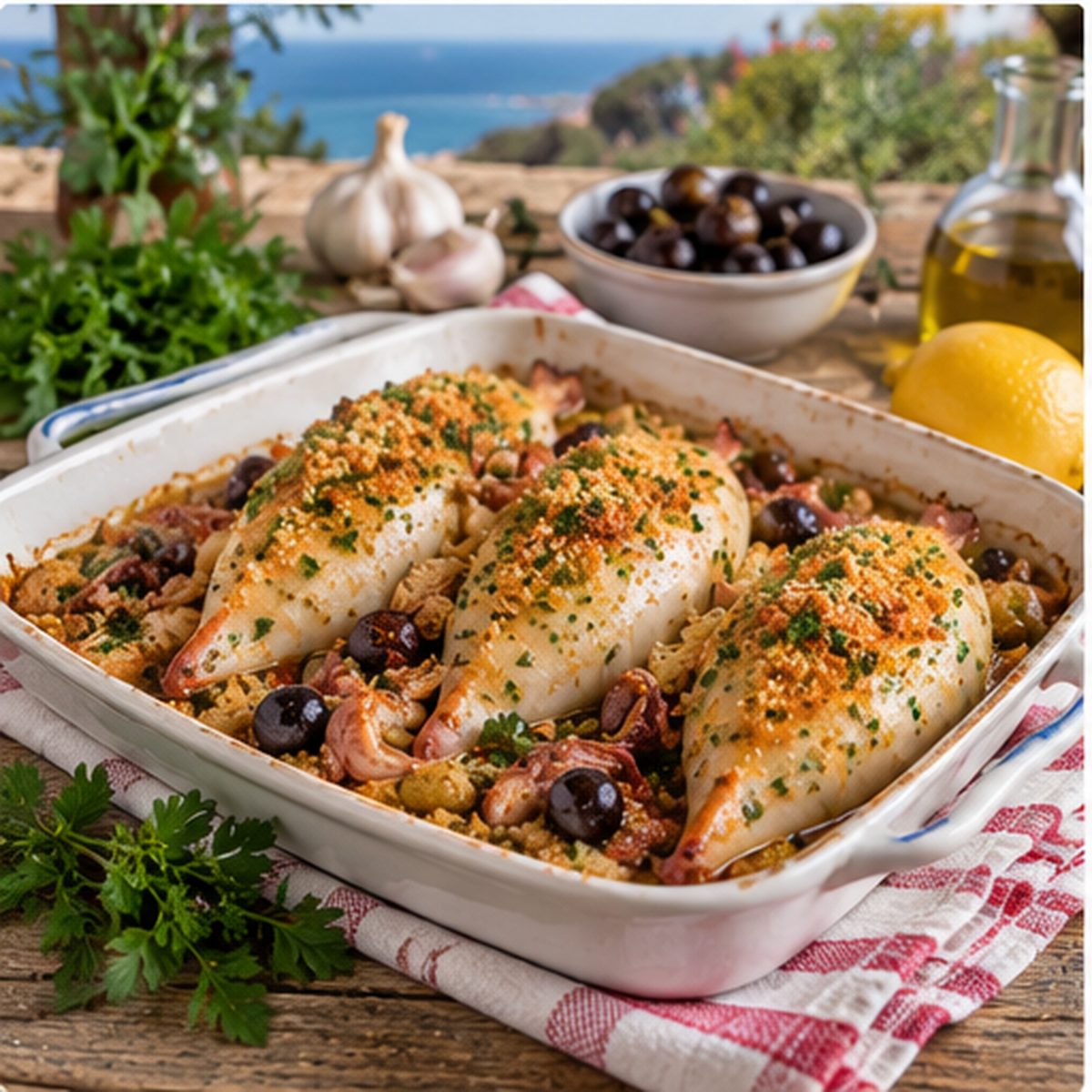 Calamari alla siciliana