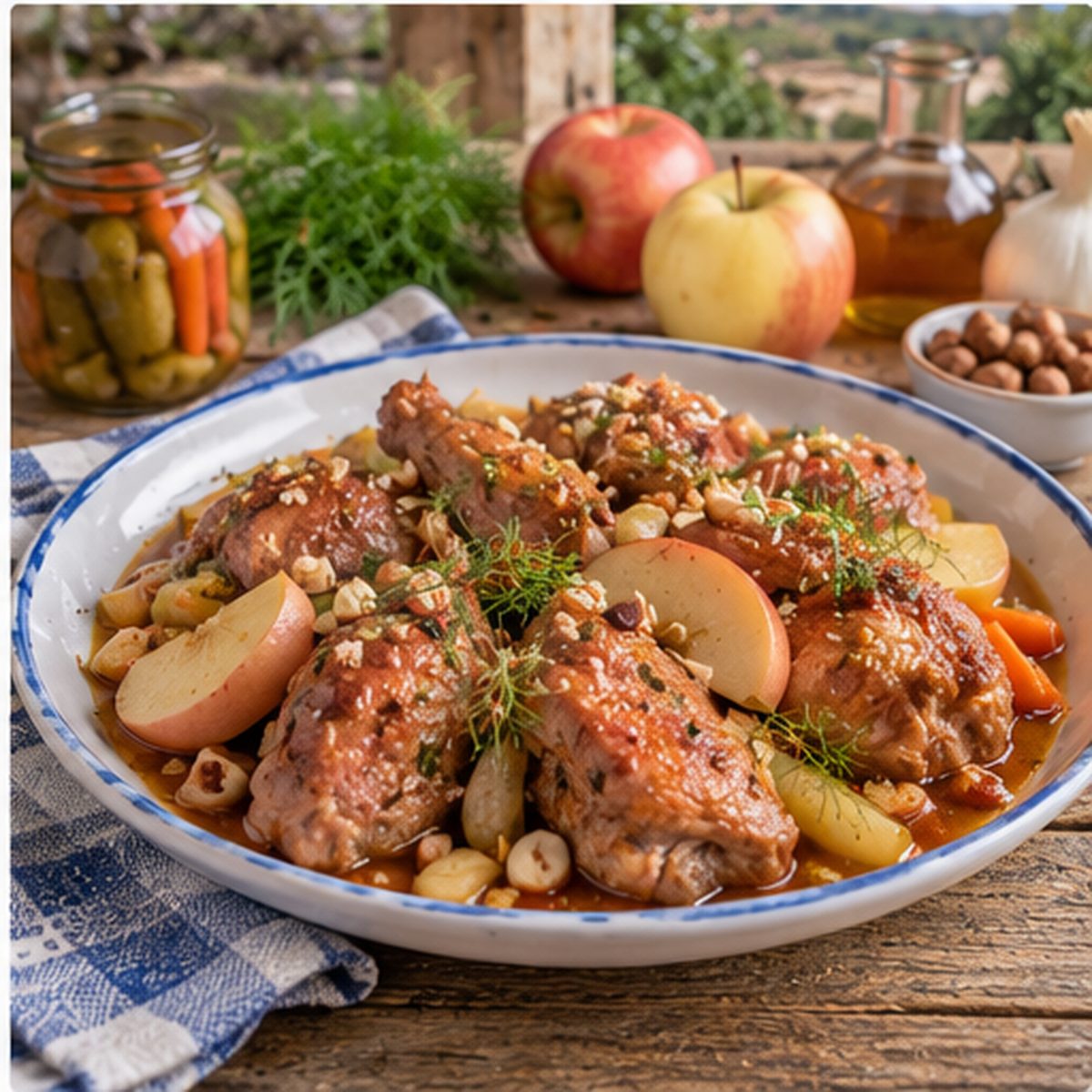 Coniglio in agrodolce