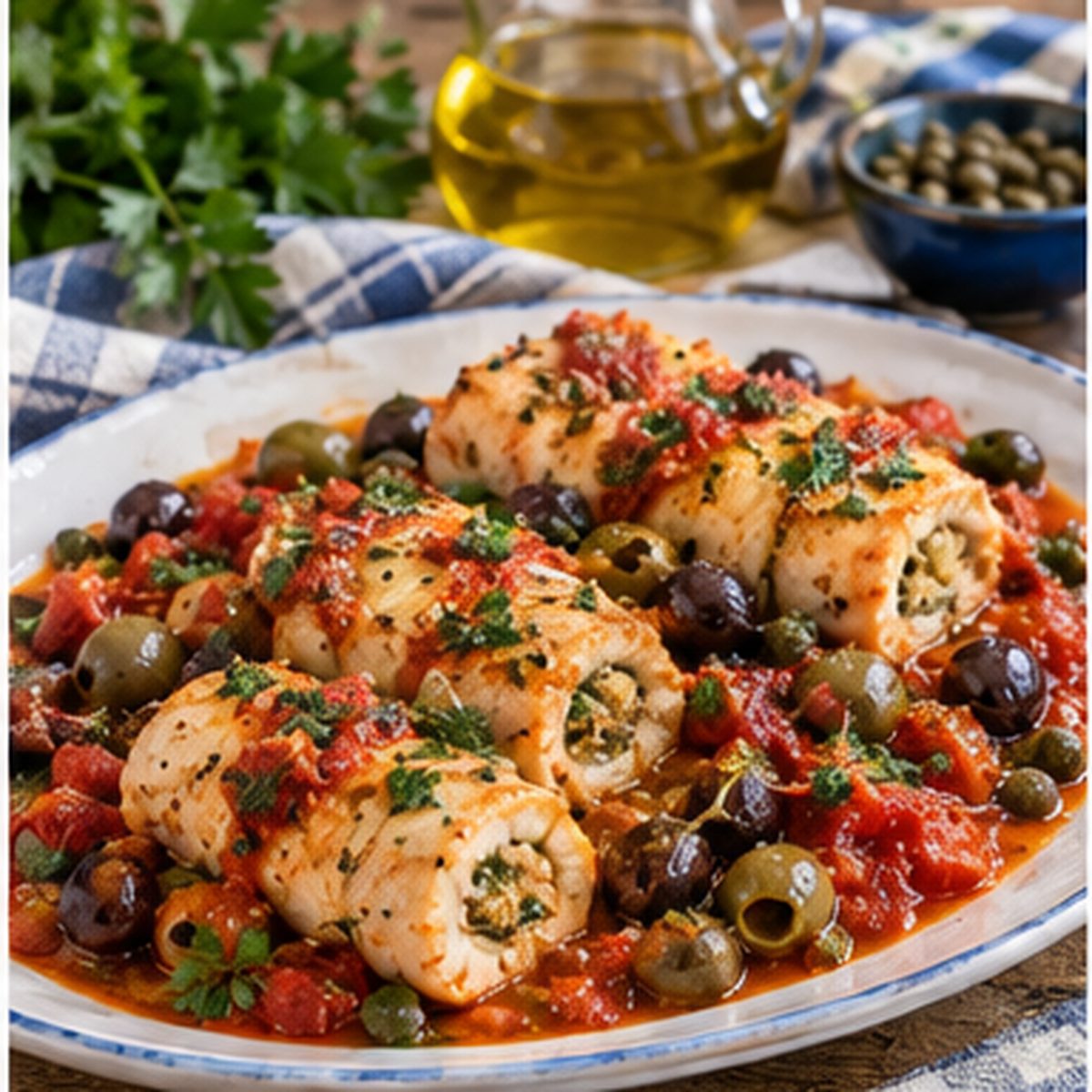 Involtini di pesce spada alla messinese