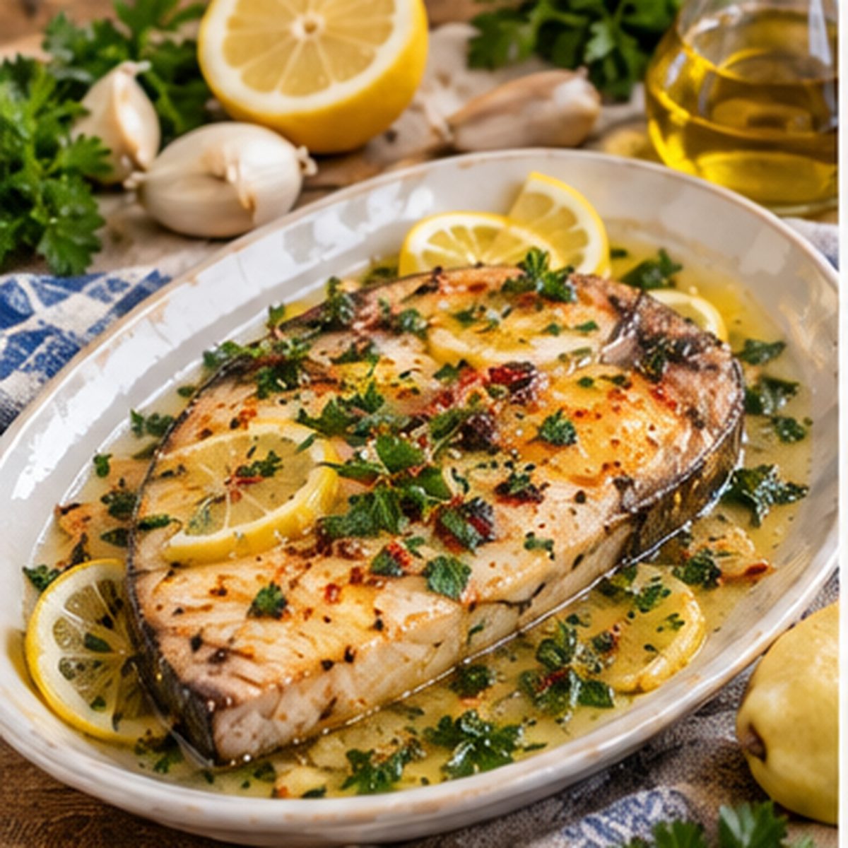 Pesce spada al forno