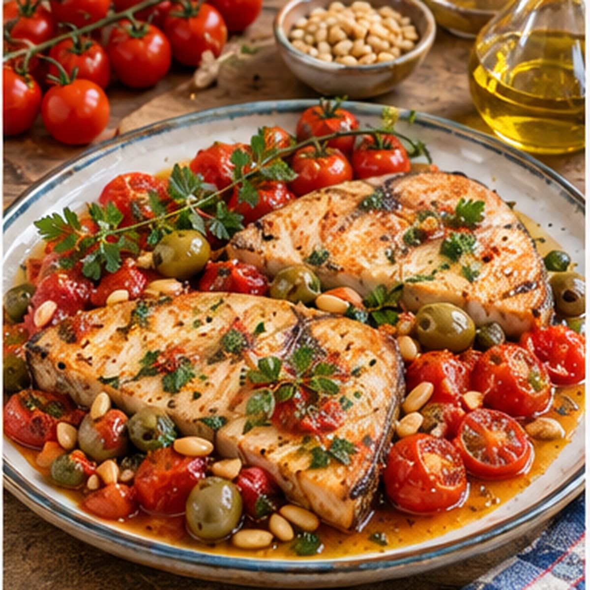 Pesce spada alla siciliana
