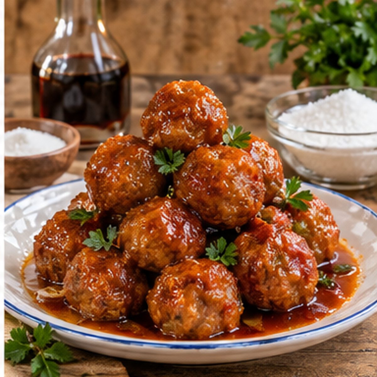 Polpette in agrodolce