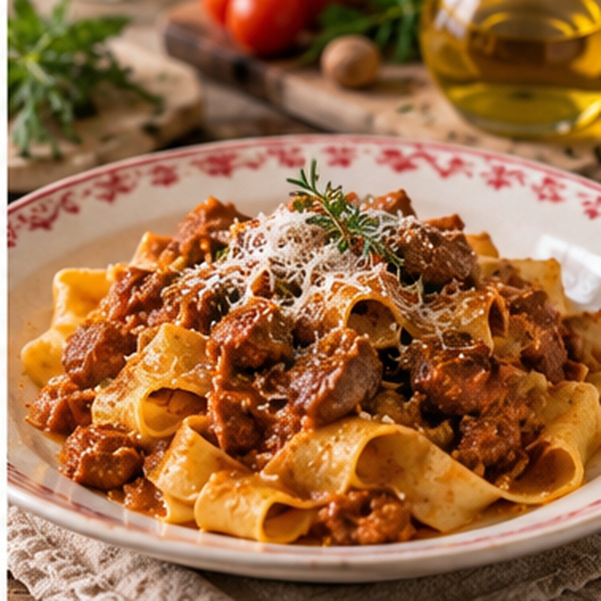 Pappardelle all’aretina
