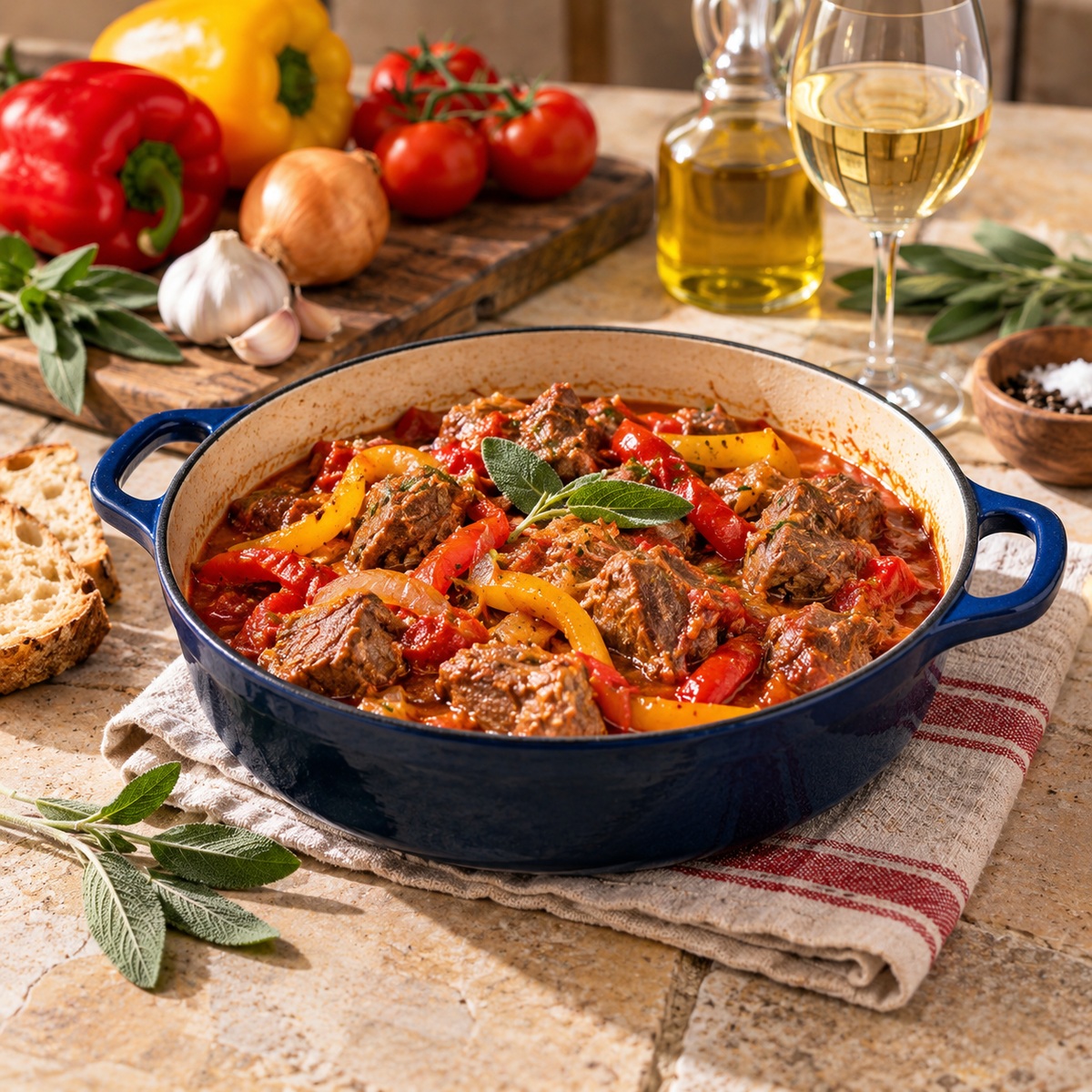 Agnello alla maremmana