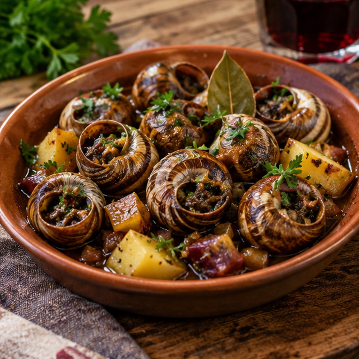 Babagnei al vino rosso