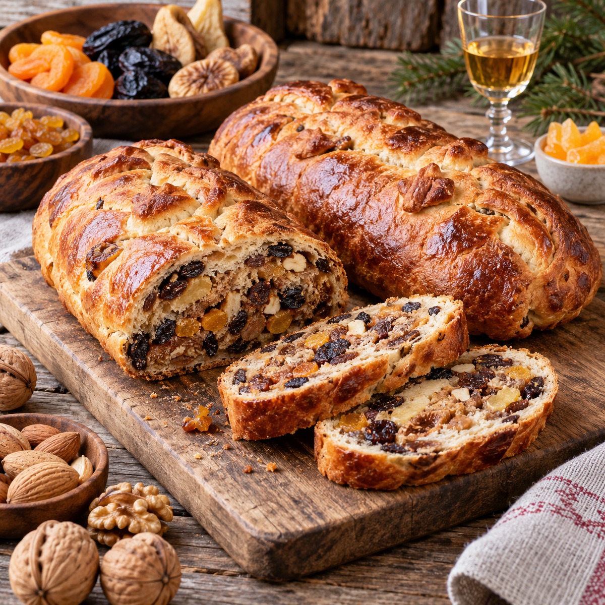 Pane tirolese alla frutta secca