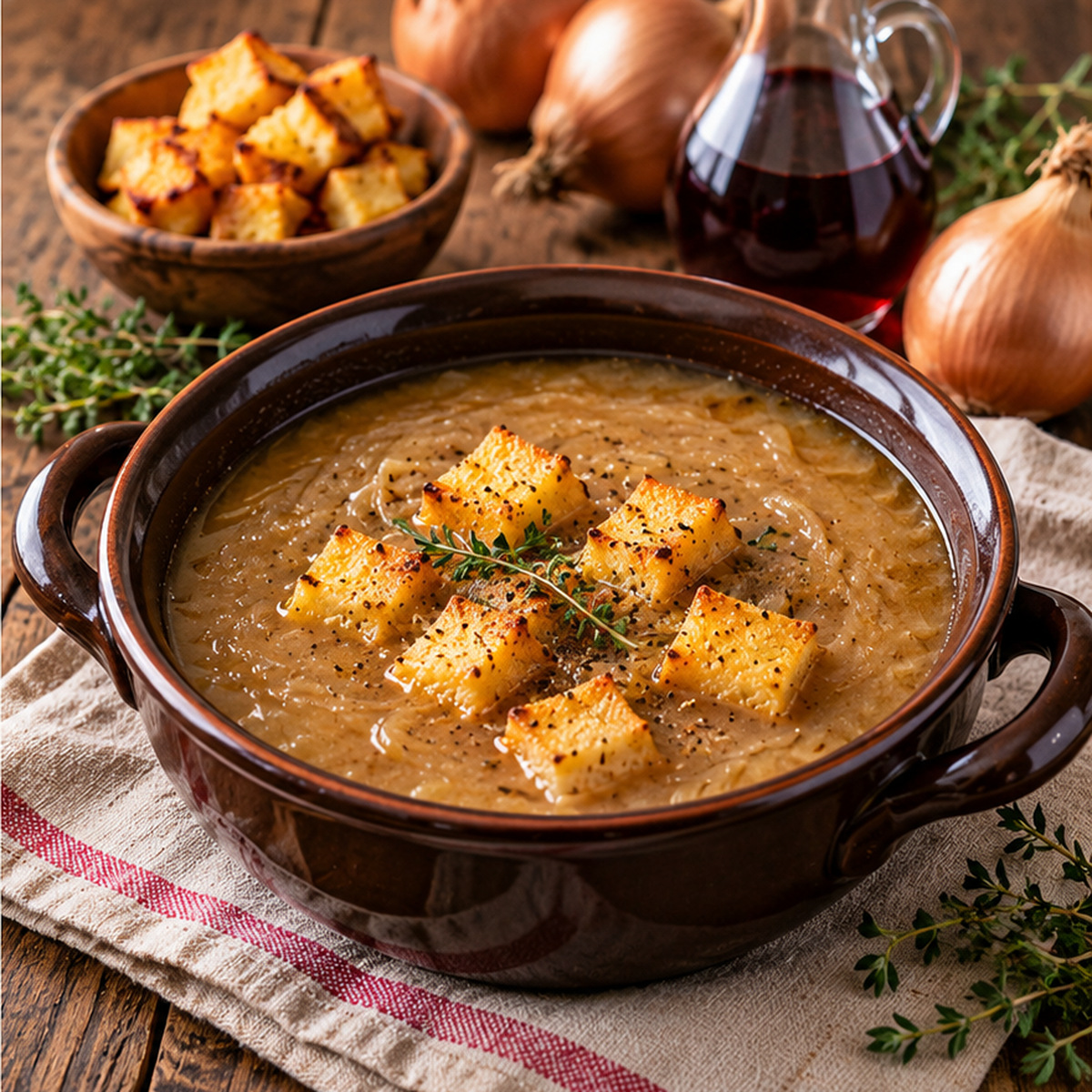 Zuppa di farina tostata