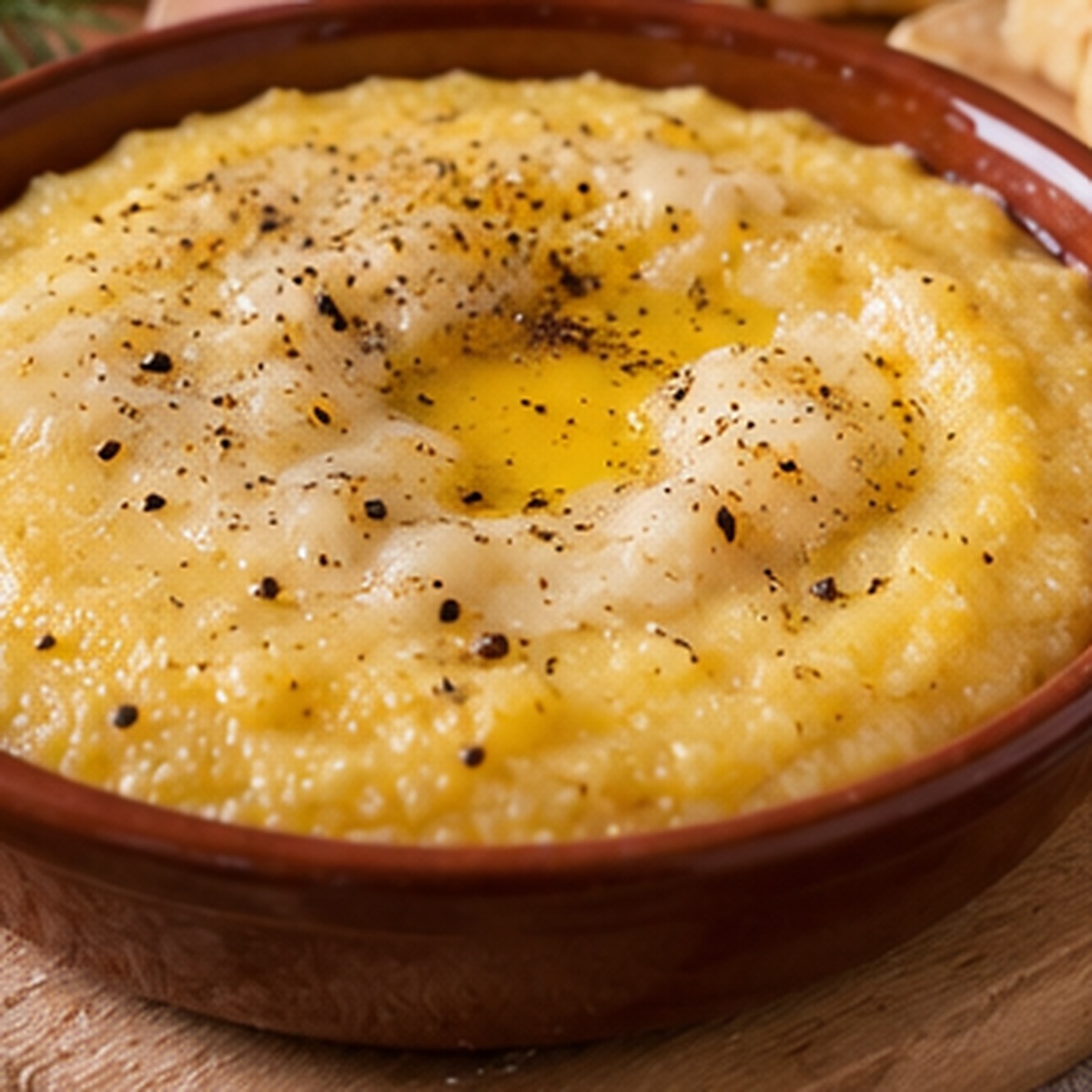 Polenta concia