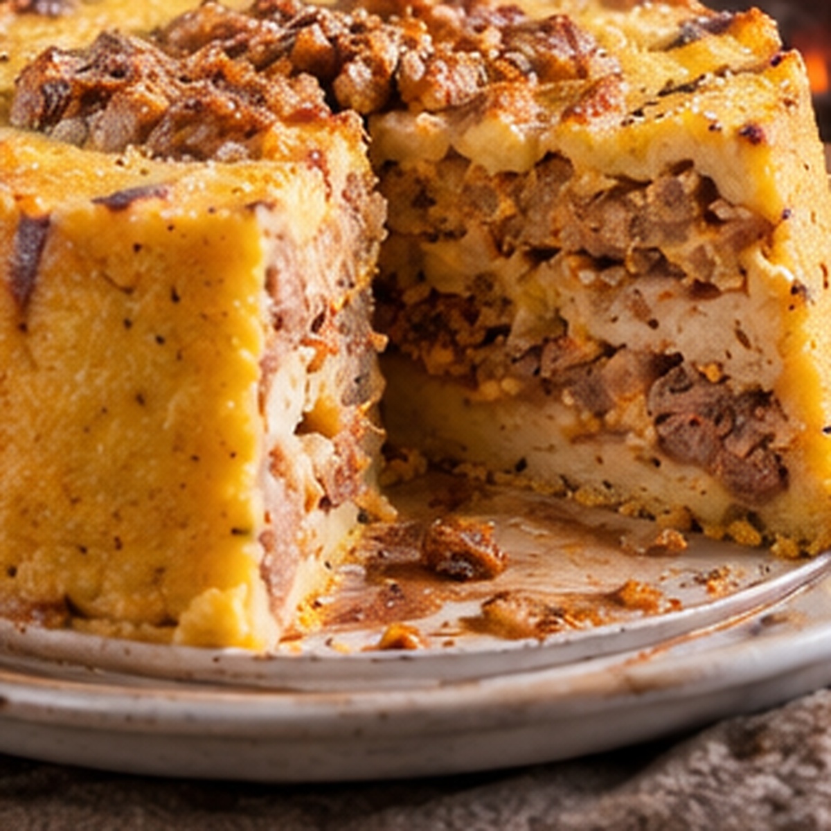 Polenta pastizzada