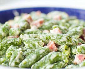 ricetta: Spinachspätzle (gnocchetti agli spinaci)