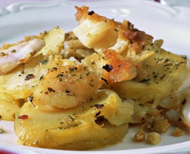 ricetta: Baccalà con le patate alla Trentina
