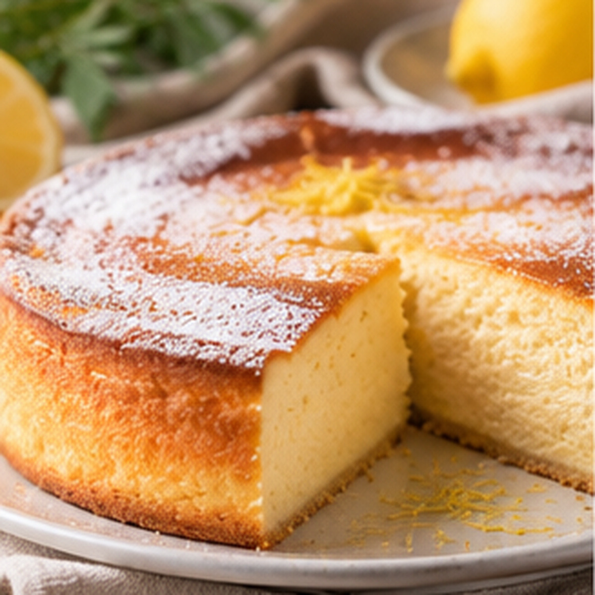 Torta di ricotta alla perugina