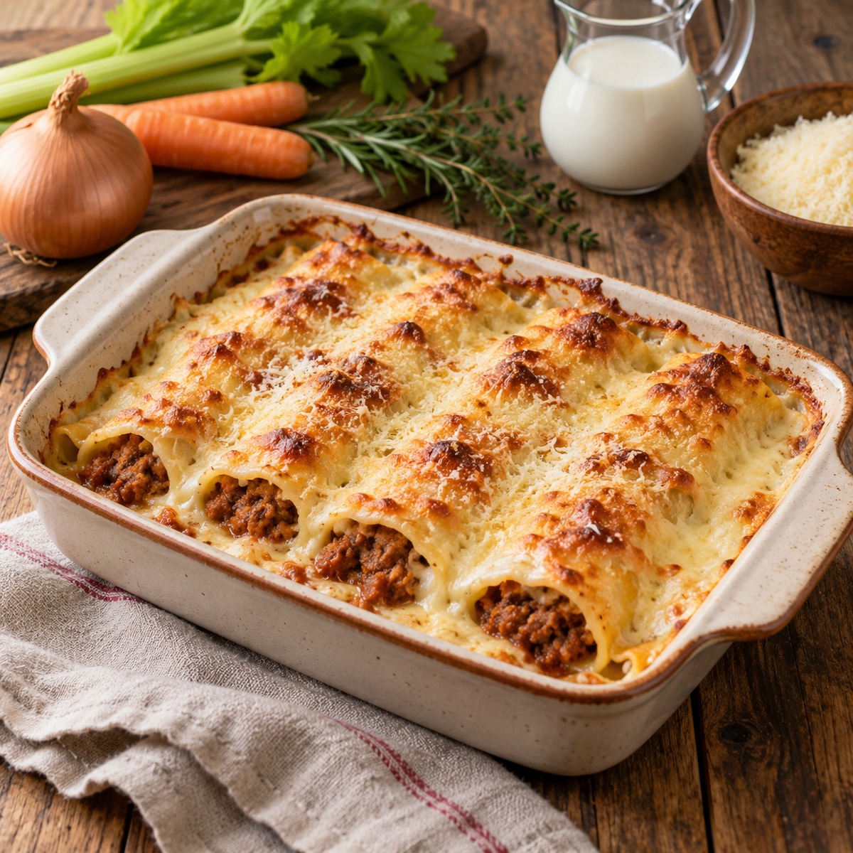 Cannelloni ripieni alla umbra