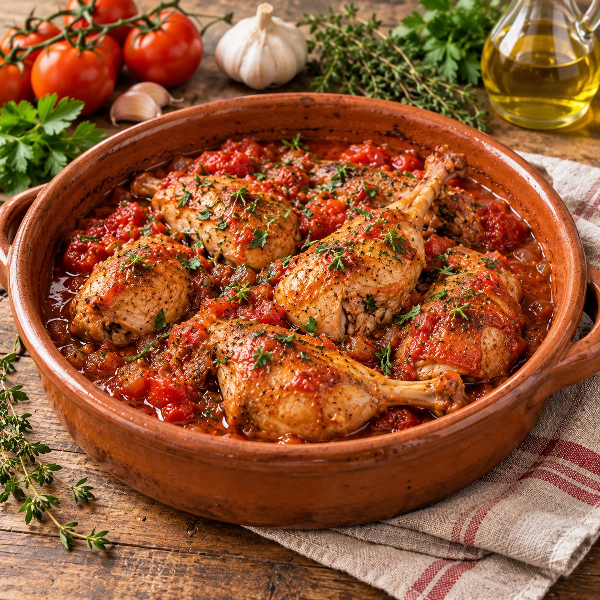 Coniglio al pomodoro