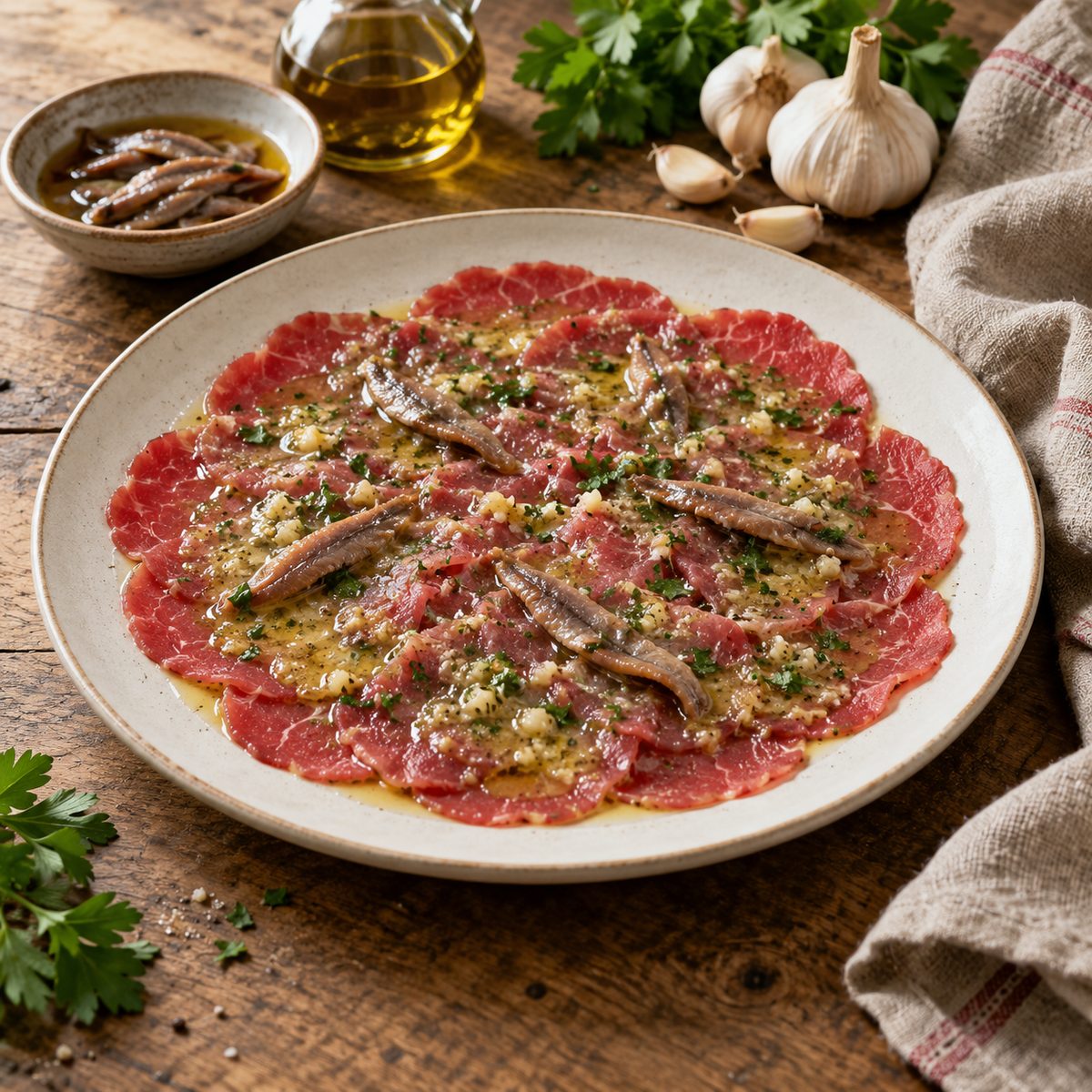 Carpaccio di filetto alla Gressoney