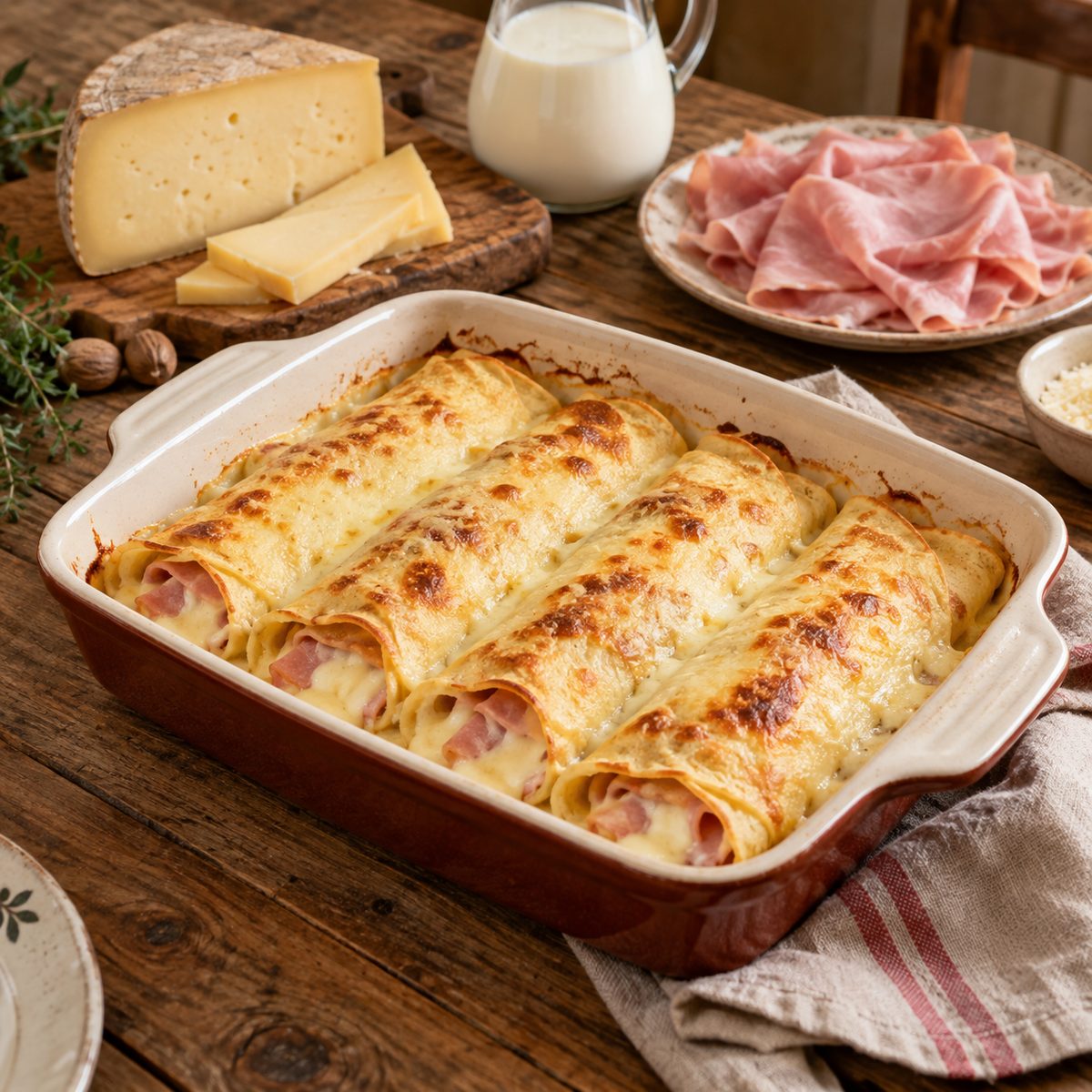 Crespelle alla valdostana