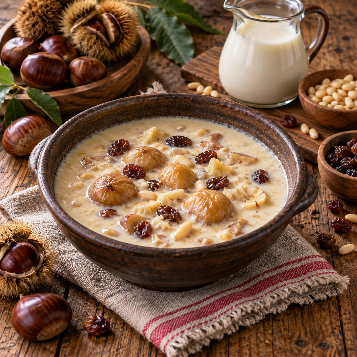 Minestra di castagne