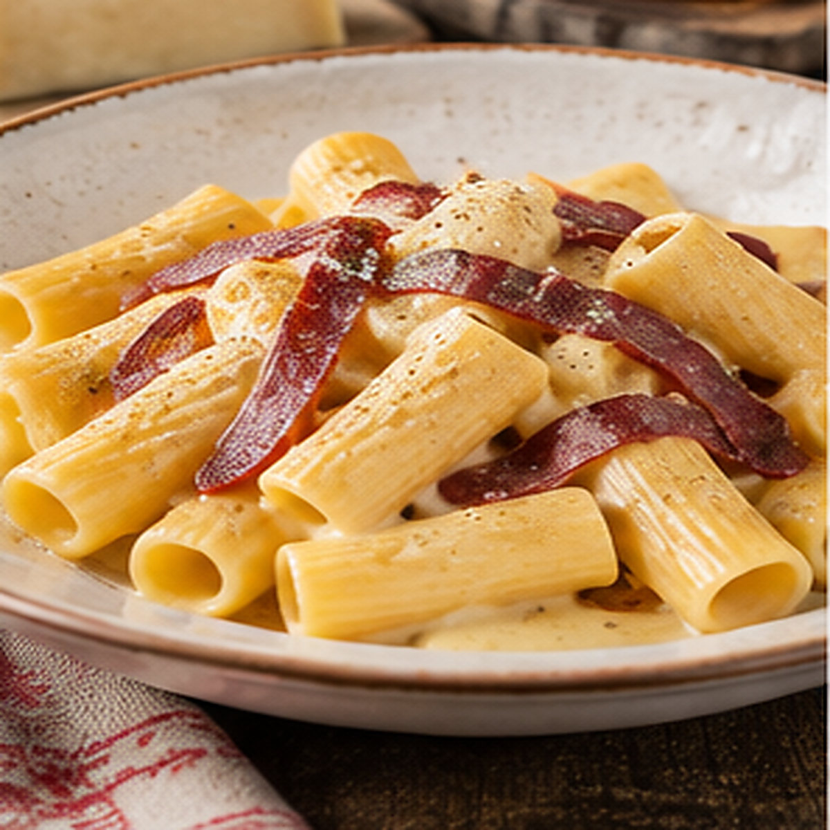 Rigatoni alla valdostana