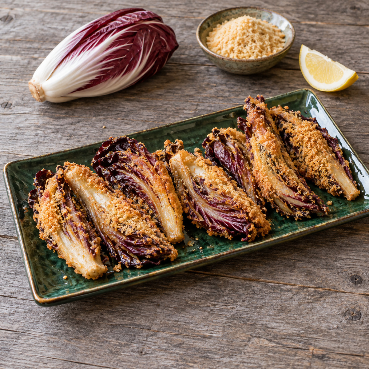 Radicchio rosso fritto