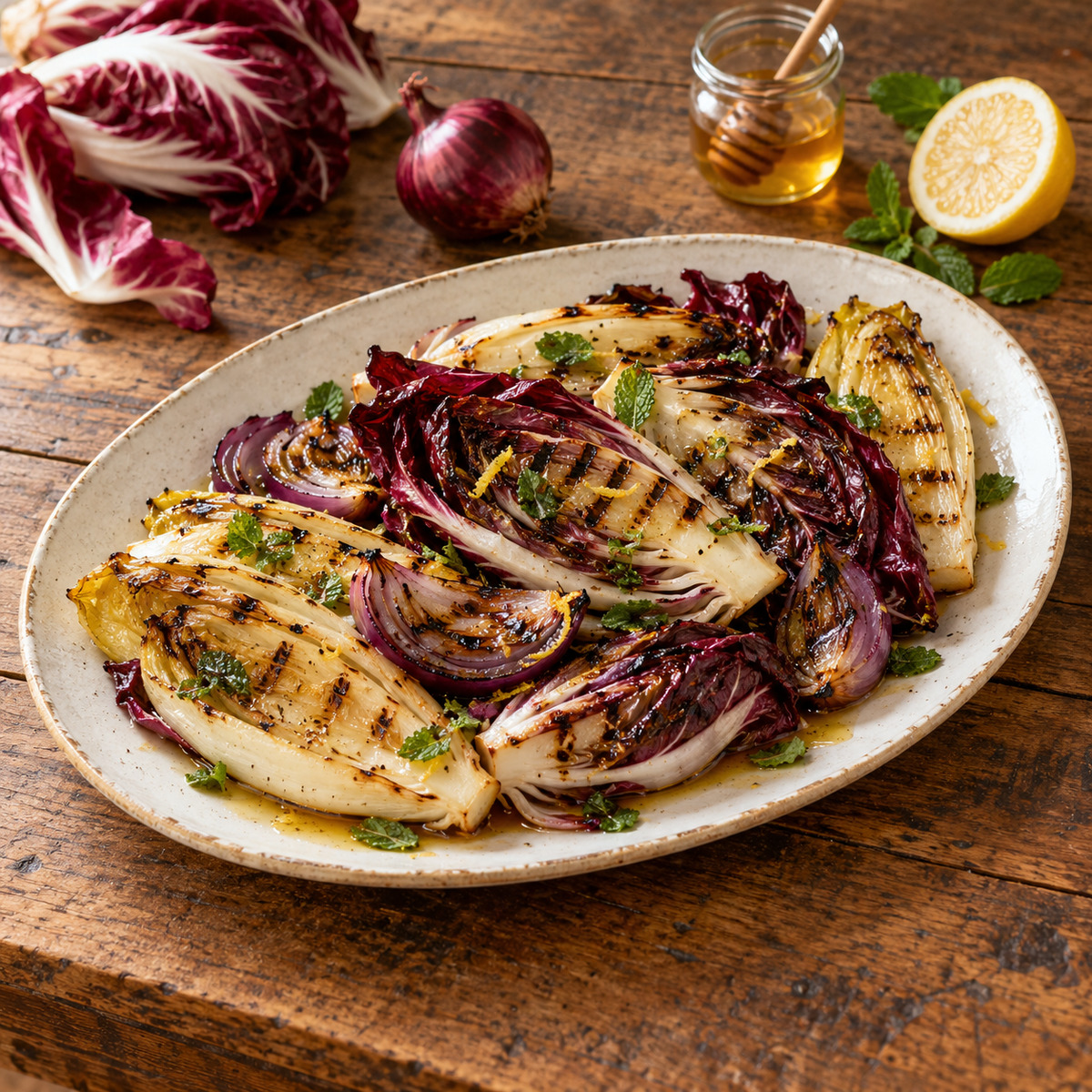 Verdure grigliate in agrodolce