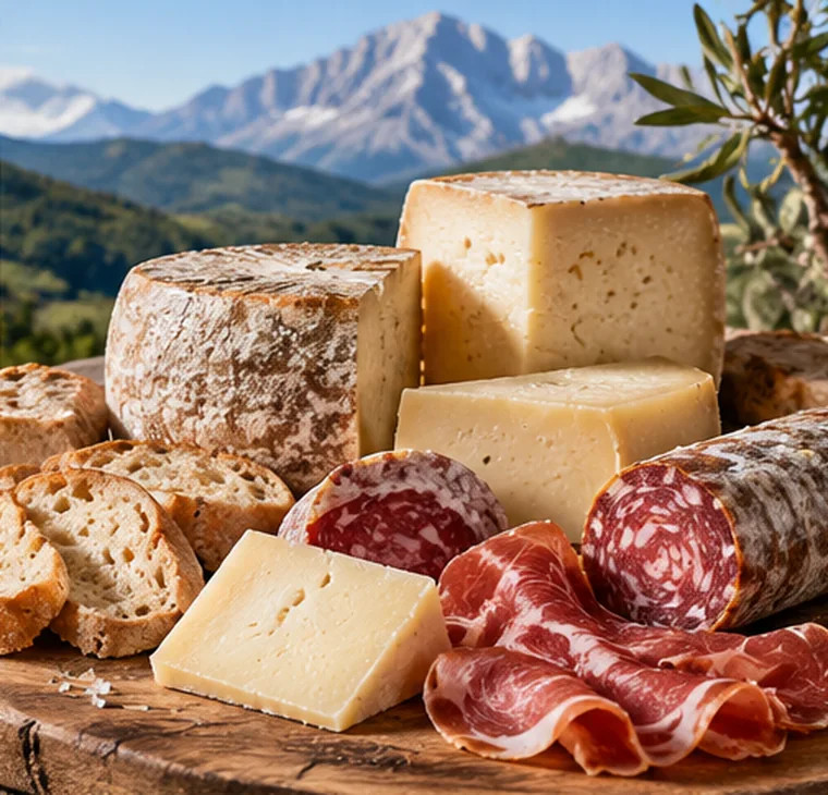 Immagine illustrativa di Salumi e formaggi locali