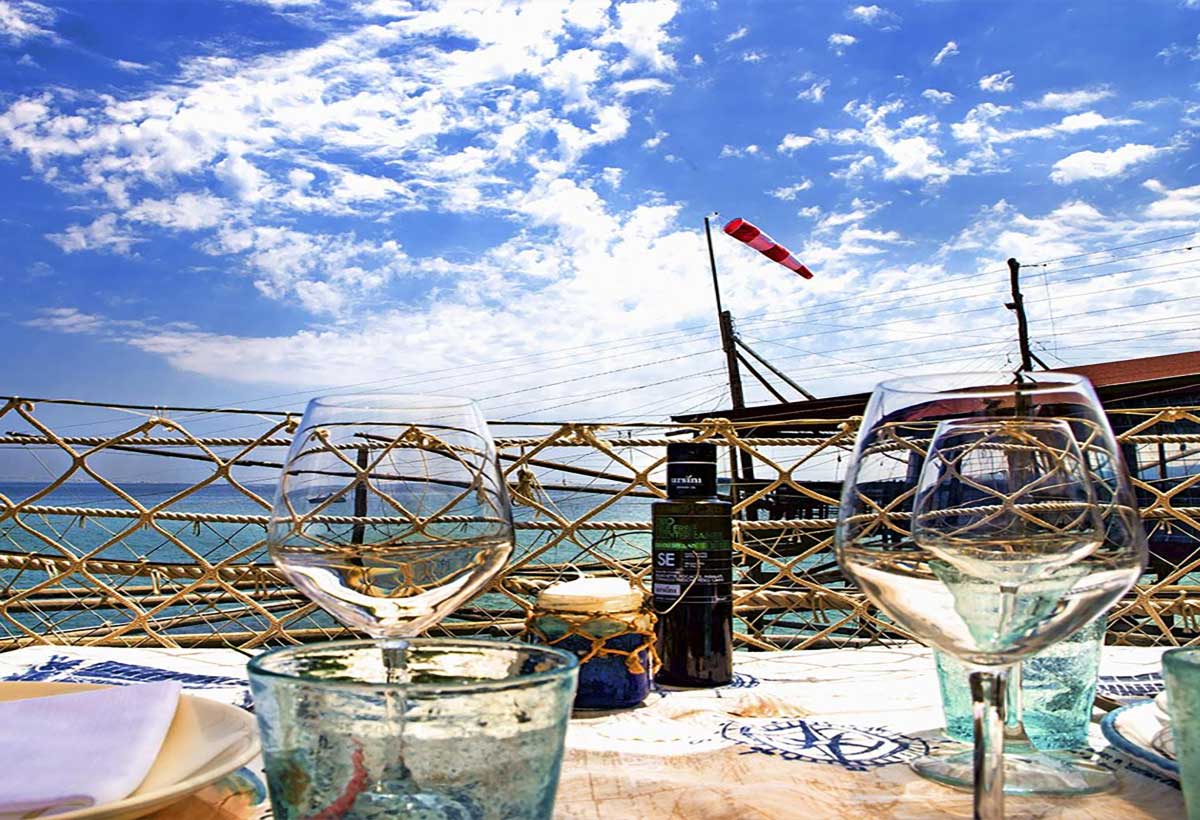 Ricostruzione illustrativa dell’ambiente di trabocco punta cavalluccio
