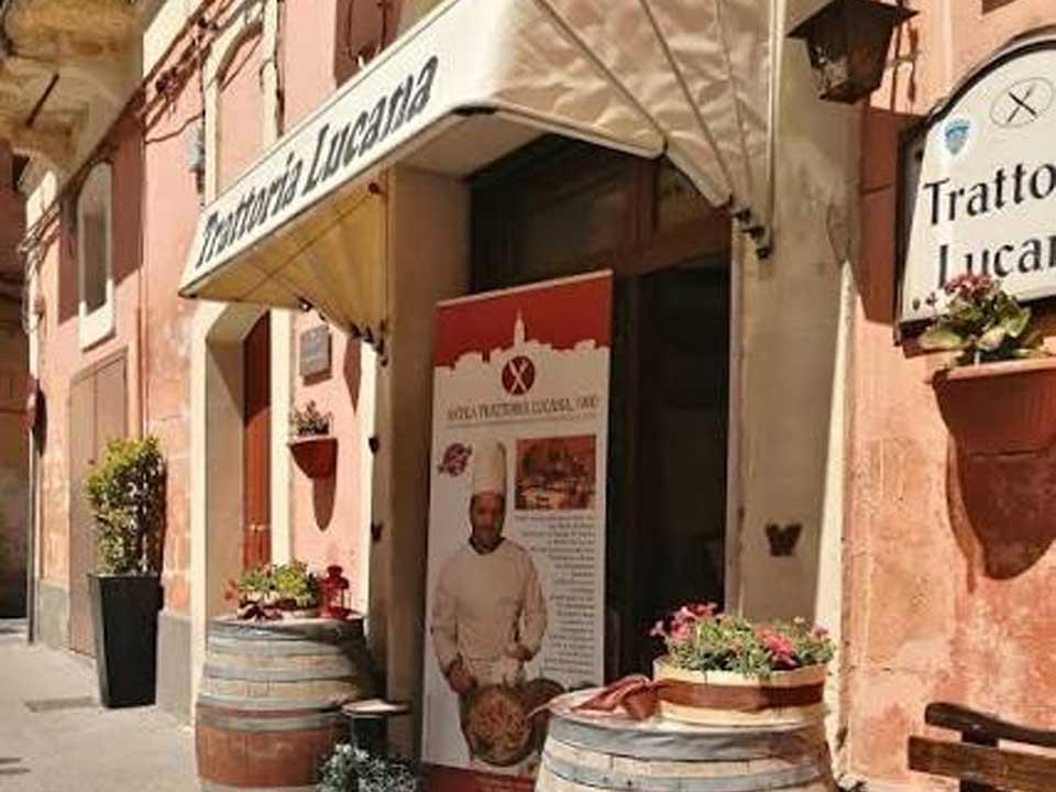 Ambientazione illustrativa per Antica Trattoria Lucana 1900