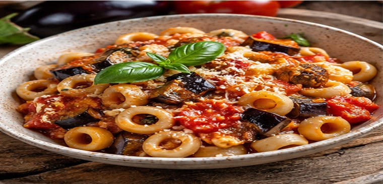 Illustrazione editoriale: Maccheroncini calabresi