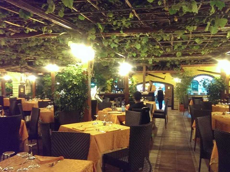 Ambientazione editoriale illustrativa per La Pergola