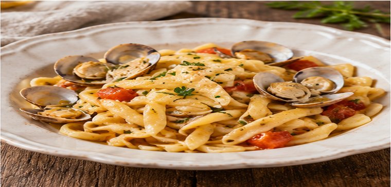 Illustrazione editoriale: Ravioli al ragù bianco