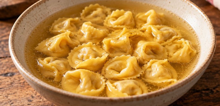 Cappelletti in brodo