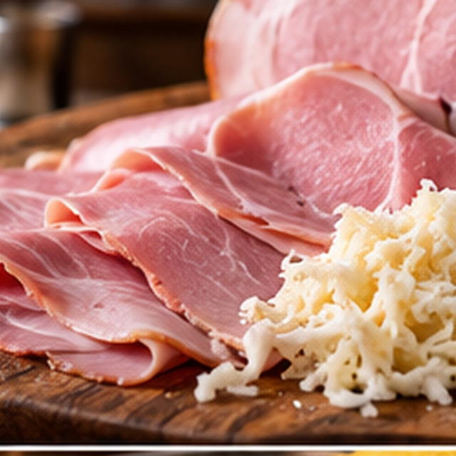 Prosciutto cotto con kren