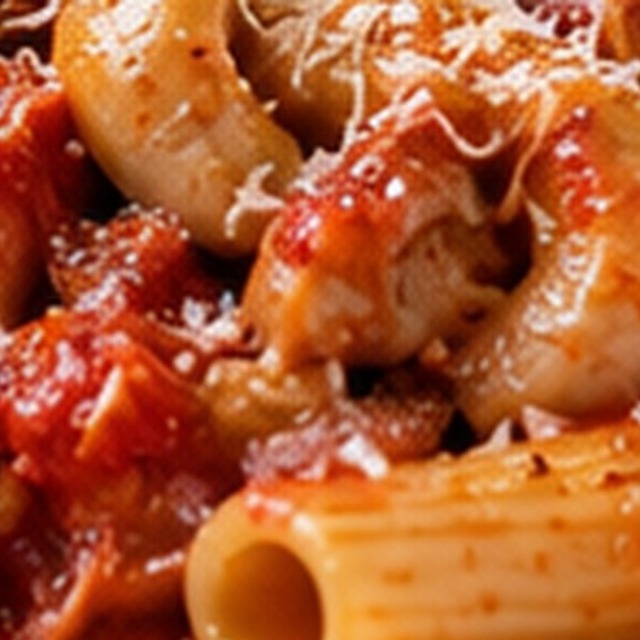 Rigatoni con pajata