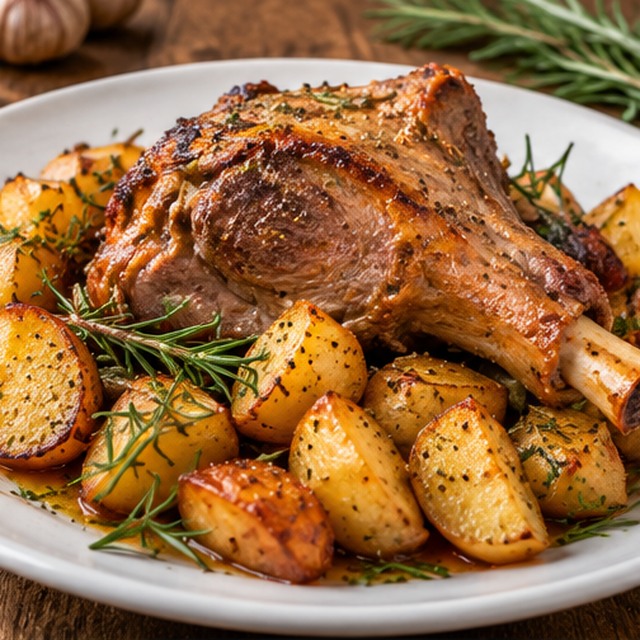 Agnello in padella
