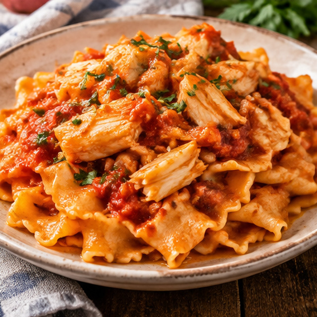 Taccozze al ragù di baccalà